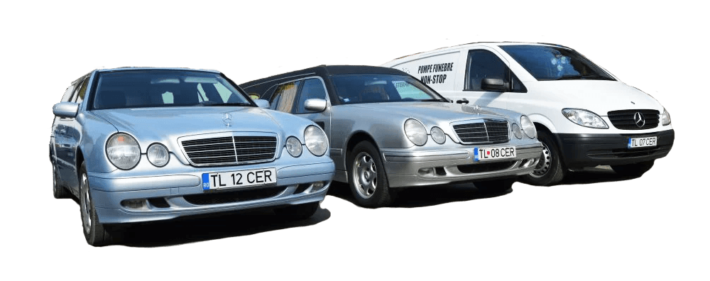 Mașinile de paradă și autospecialele funerare Stele Eterne Tulcea